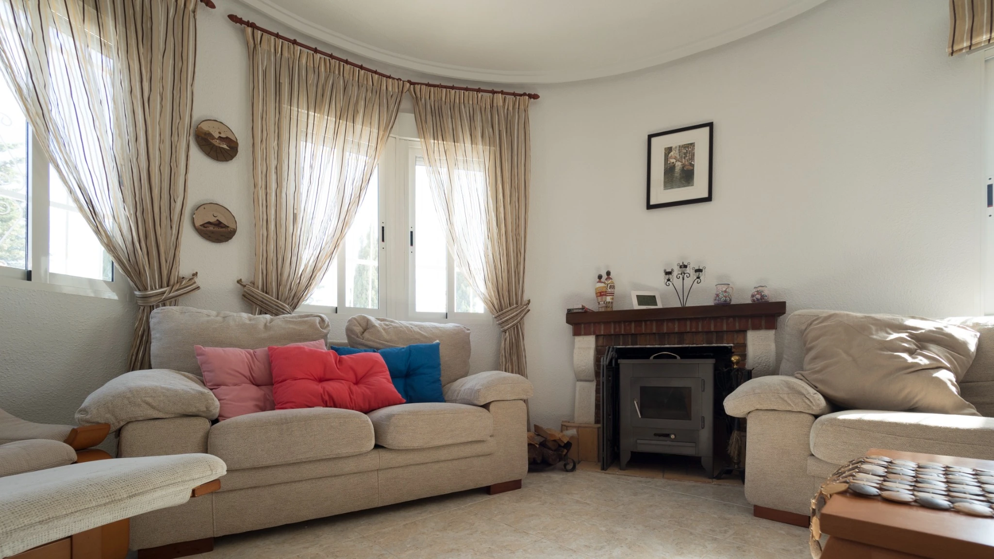 Comfortable lounge at People Villa